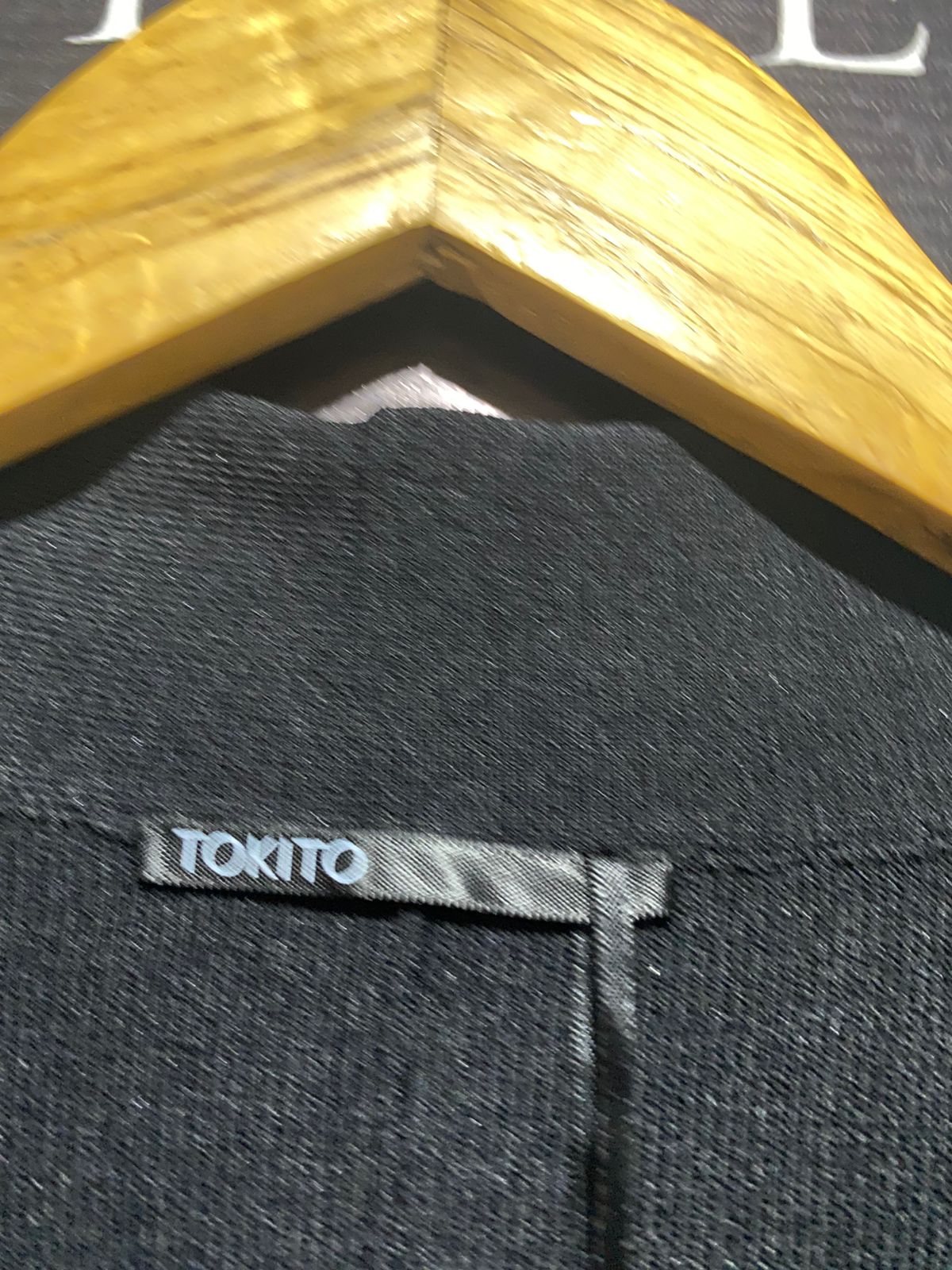 TOKITO |L| BUST 19| SLEEVELESS DRAPE-FRONT VEST