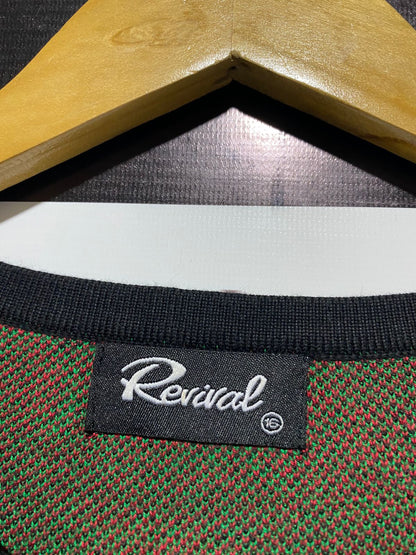 REVIVAL |L| BUST 21 | WATERMELON PRINT KNIT CARDIGAN
