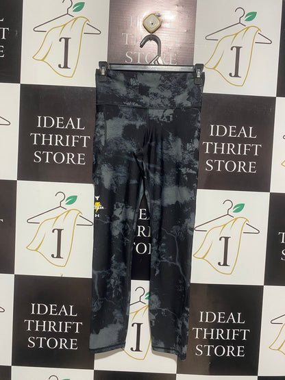UNDER ARMOUR |S/M| WAIST 24| PROJECT ROCK WOMEN'S HIGH-RISE LEGGINGS - ANTHRACITE CAMO