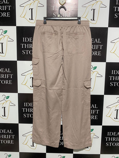 ANKO |XL| WAIST 34| HIGH-RISE UTILITY CARGO PANTS - CLASSIC TAN