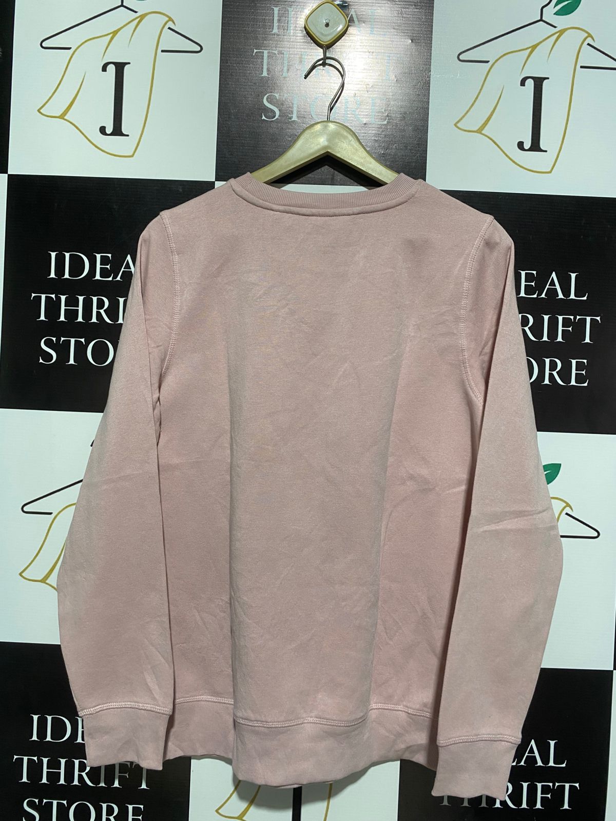 ANKO |L| BUST 21| DUSKY PINK CREW NECK SWEATSHIRT