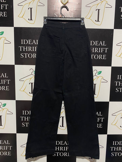 COTTON ON |S| WAIST 24| WOMEN'S HIGH-WAISTED WIDE-LEG CHINOS IN NAVY