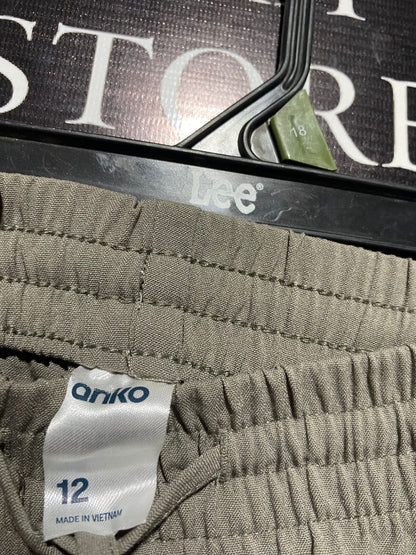 ANKO |XL| WAIST 31|C1| WOMEN'S RELAXED-FIT CARGO PANTS IN TAUPE