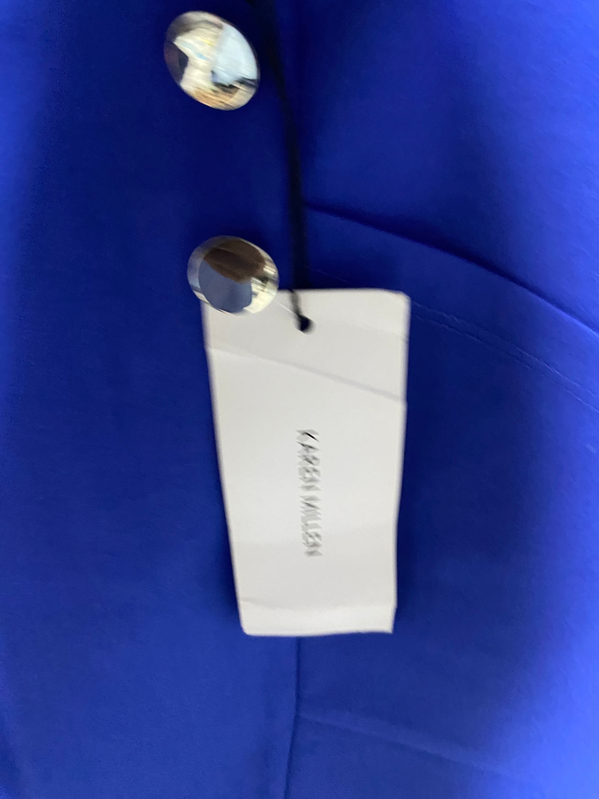 KAREN MILLEN |M| WOMEN'S CO-ORD PENCIL SKIRT SET IN ROYAL BLUE