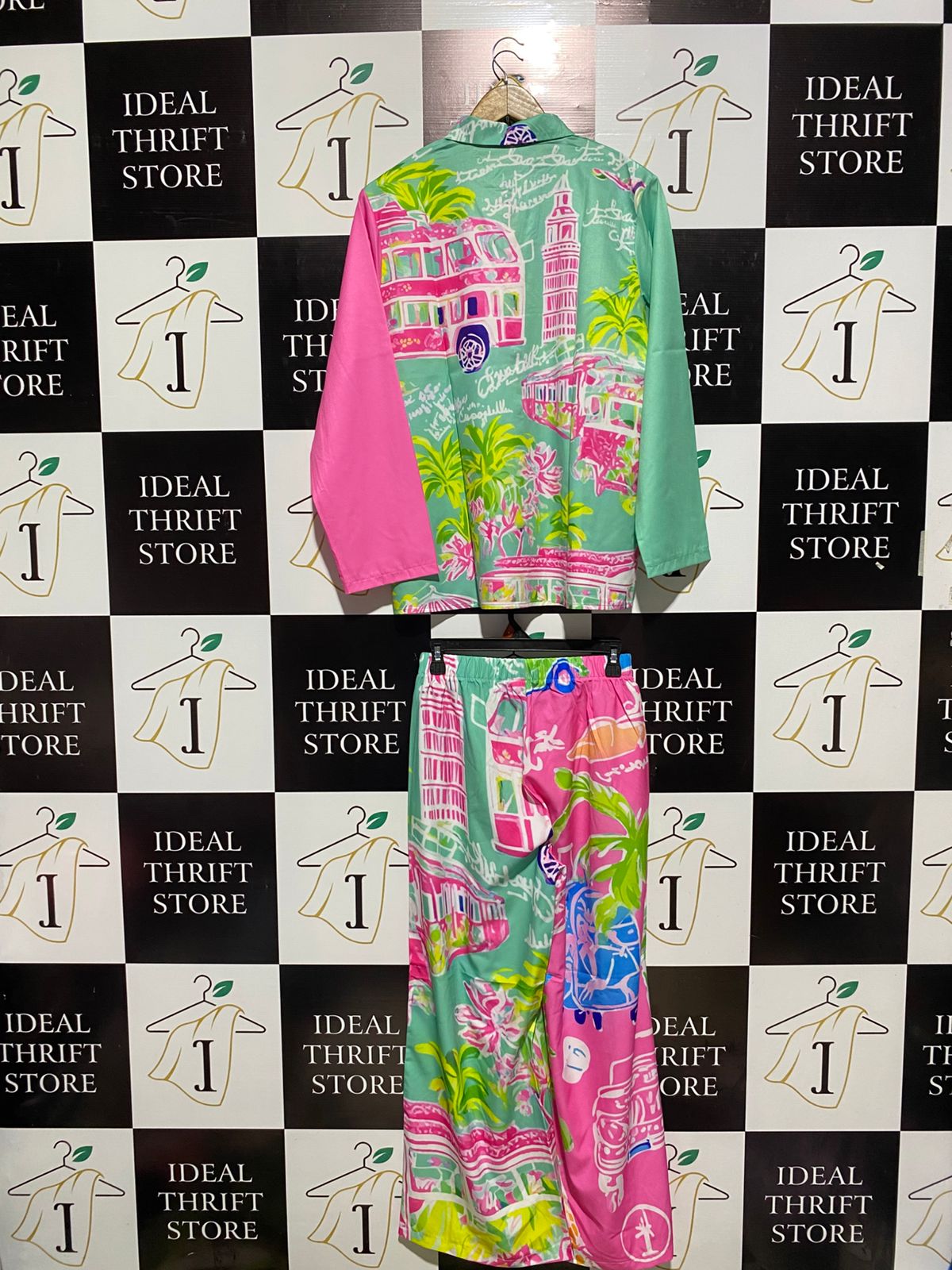 WOMEN'S VIBRANT TROPICAL CO-ORD SET |M|