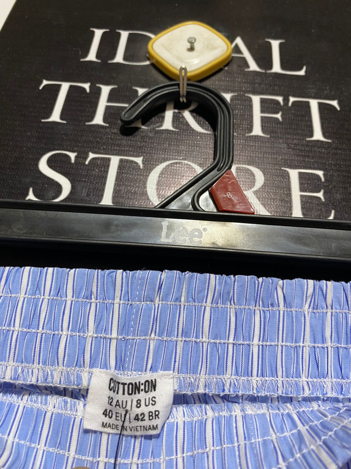 COTTON ON |L| WAIST 32|C1| CLASSIC STRIPED LOUNGE PANTS