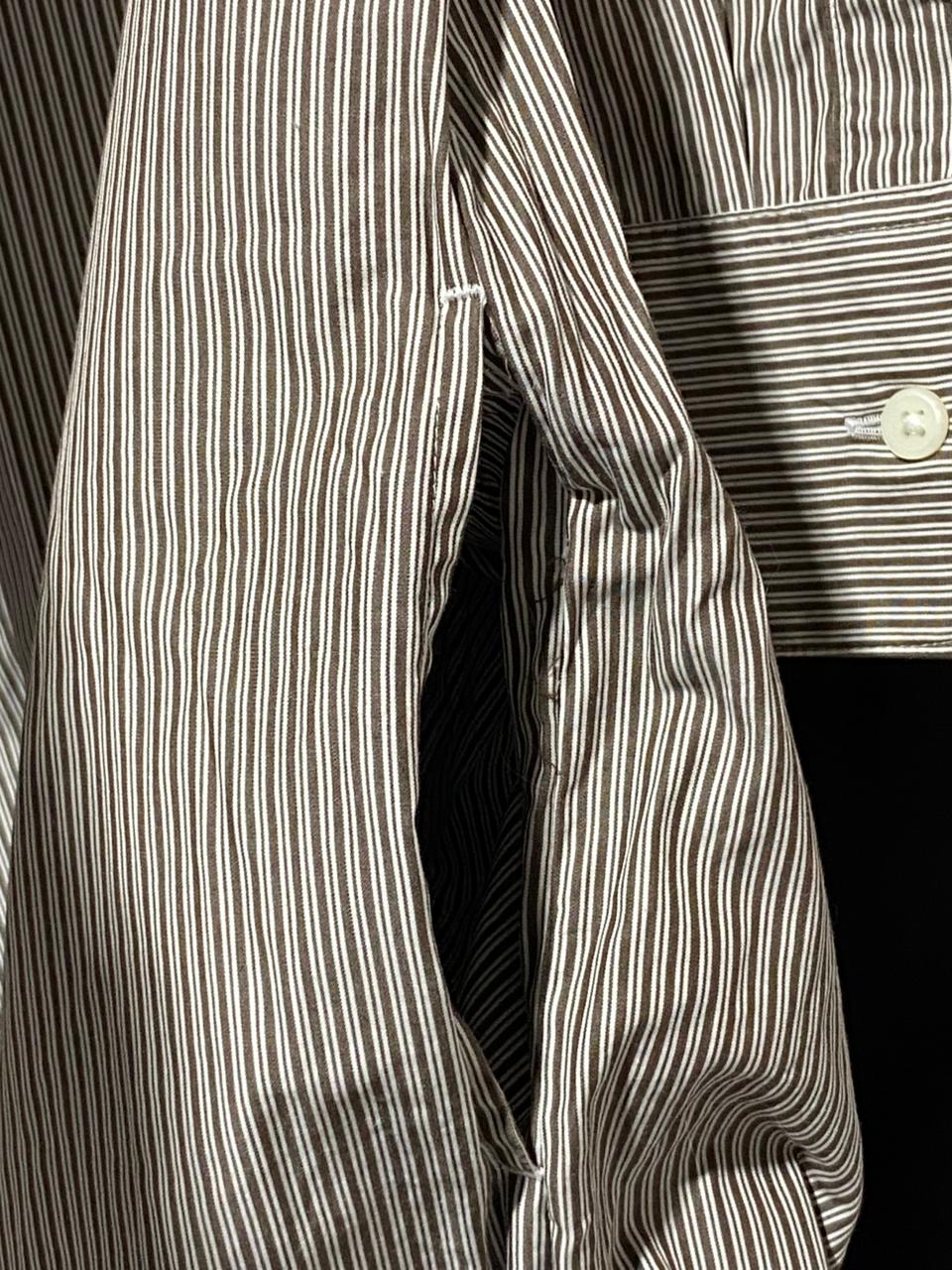 UNIQLO |XL| BUST 23| VERTICAL STRIPED COLLARED SHIRT DRESS