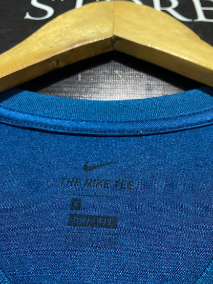NIKE |S| BUST 17| SHORT-SLEEVE ATHLETIC T-SHIRT IN NAVY BLUE