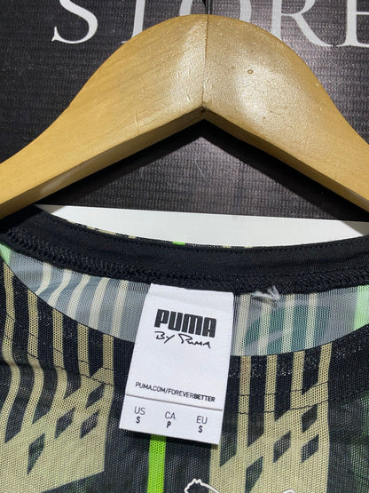 PUMA |S| BUST 14| Long-Sleeve Cropped Top With a Tight, Body-Conforming Fit