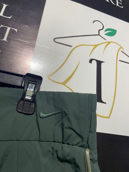 NIKE |XL| WAIST 38| B11| DARK SAGE TECHNICAL PLEATED TROUSERS
