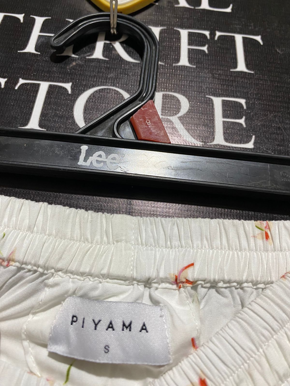 PIYAMA |S| WAIST 26|C1| WEWOREWHAT RUFFLE PULL-ON PANTS