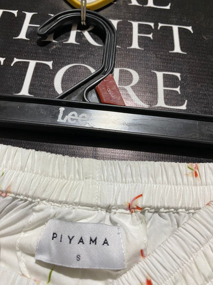 PIYAMA |S| WAIST 26|C1| WEWOREWHAT RUFFLE PULL-ON PANTS