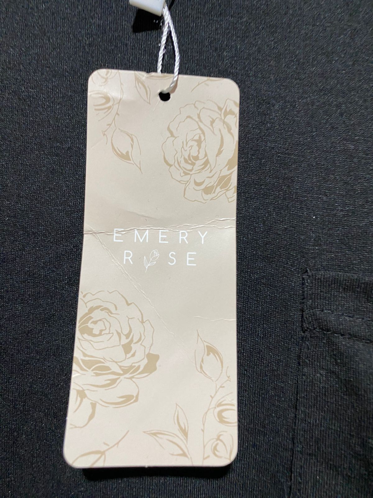 EMERY ROSE |M| BUST 20| C1|  PREMIUM RELAXED FIT POCKET T-SHIRT
