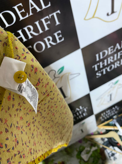 M&S COLLECTION |XS| BUST 18|C4| Marks & Spencer Ditsy Floral Print Relaxed Midi Dress