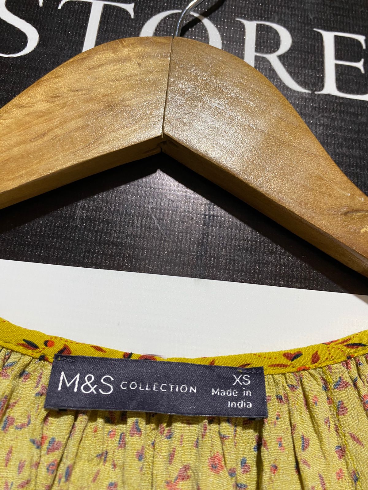 M&S COLLECTION |XS| BUST 18|C4| Marks & Spencer Ditsy Floral Print Relaxed Midi Dress
