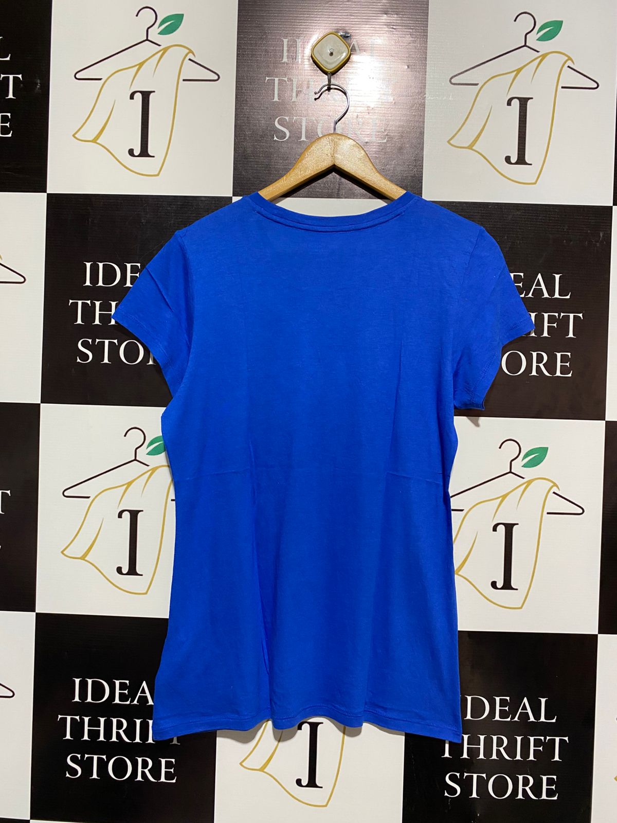 CALVIN KLEIN |M| BUSY 18| VIBRANT BLUE CREWNECK TEE FEATURING THE ICONIC CK MONOGRAM
