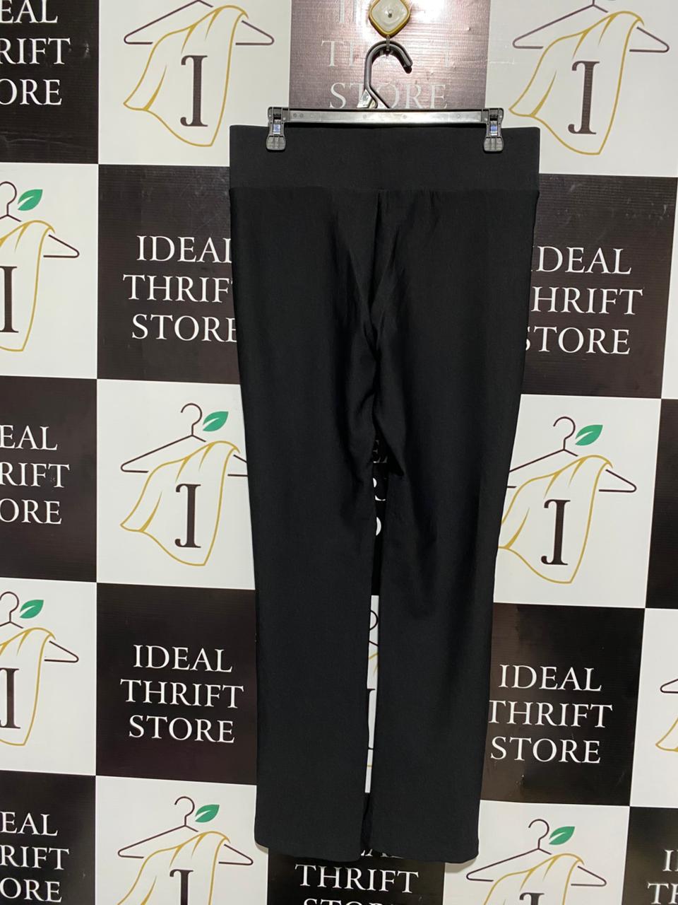 ANKO |L| WAIST 31| B11| HIGH-RISE STITCH DETAIL LEGGINGS