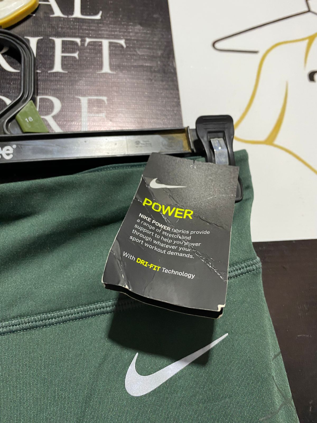 NIKE |S| WAIST 26| POWER ZONAL STRENGTH RUNNING TIGHTS