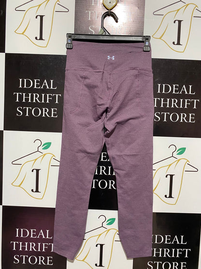 UNDER ARMOUR |S| WAIST 24| MAUVE HIGH-WAIST ACTIVE LEGGINGS