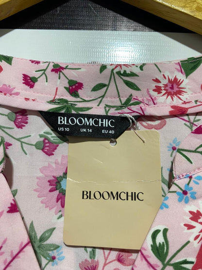 BLOOMCHIC |L| BUST 21|B12| STITCHED PRINTED CAMBRIC SHIRT