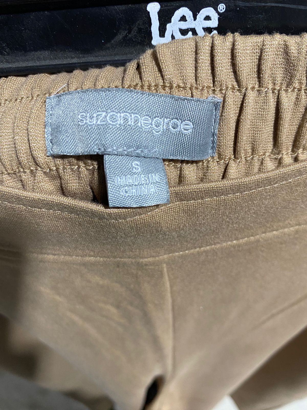 SUZANNEGRAE |L| WAIST 30| VINTAGE-INSPIRED BUTTON-DETAIL WIDE-LEG TROUSERS