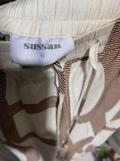SUSSAN |M| WAIST 28| MODERNIST GEOMETRIC PRINT LOUNGE PANTS