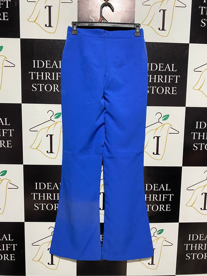 COTTON ON |M| B3| WAIST 26| ELECTRIC BLUE FLARED TROUSERS