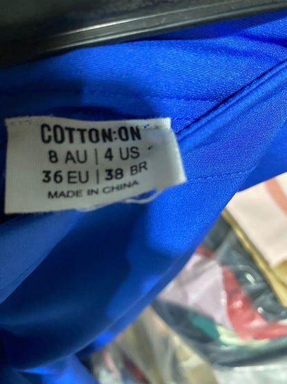 COTTON ON |M| B3| WAIST 26| ELECTRIC BLUE FLARED TROUSERS