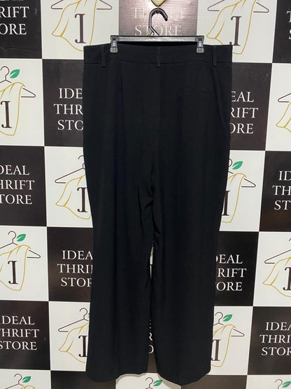 CITY CHIC |XXL| WAIST 39| TAILORED ONYX STRAIGHT-LEG TROUSERS