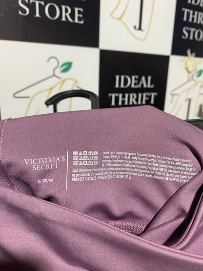 VICTORIA SECRET |S| WAIST 24| MAUVE CROSS-WAIST PERFORMANCE LEGGINGS