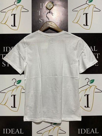 BRILLIANT BASICS |L| BUST 17| C1 |WHITE COTTON CREWNECK T-SHIRT