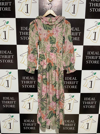 SUNNY GIRL |S| BUST 13| C3| FLORAL TIERED MAXI DRESS