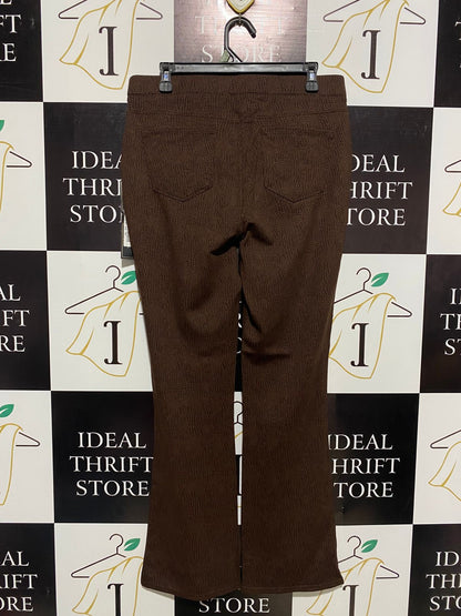 DG 2 |XL| WAIST 32| SMART FLARED HIGH-RISE EASY WASH TROUSERS