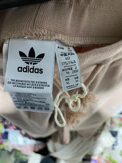 ADIDAS |M| WAIST 32| ORIGINALS BEIGE FLARED JOGGERS