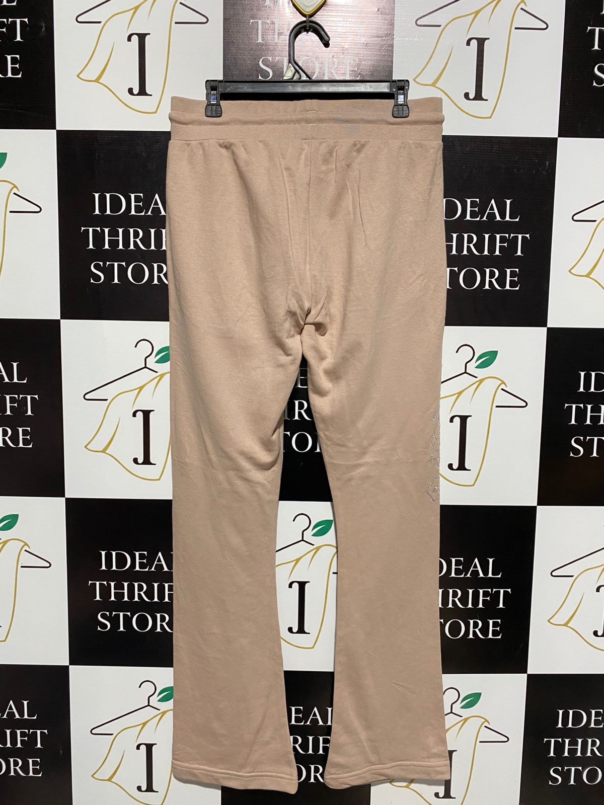 ADIDAS |M| WAIST 32| ORIGINALS BEIGE FLARED JOGGERS