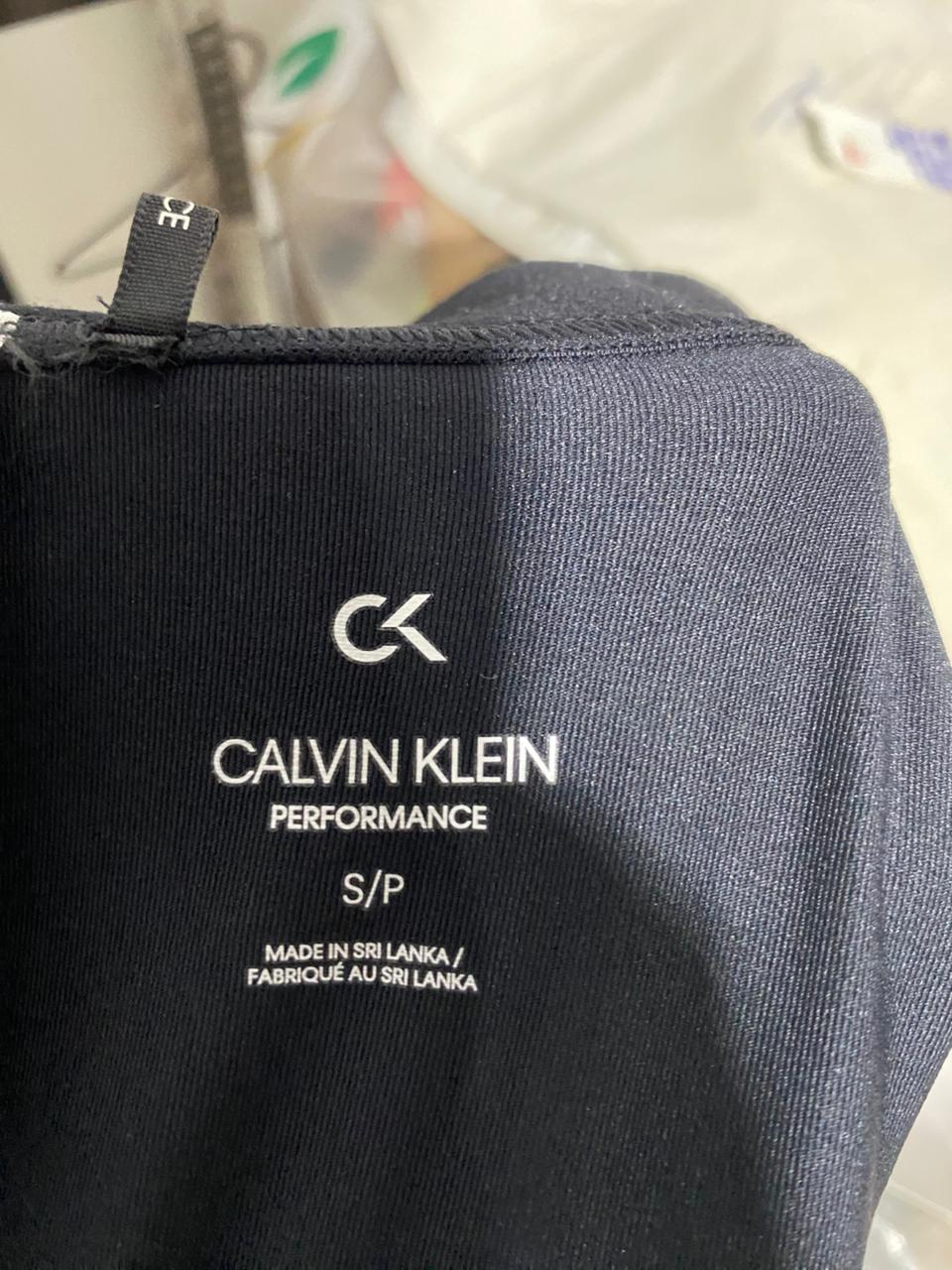 CALVIN KLEIN |S| WAIST 26| PERFORMANCE LEGGINGS / LOGO WAISTBAND PANTS