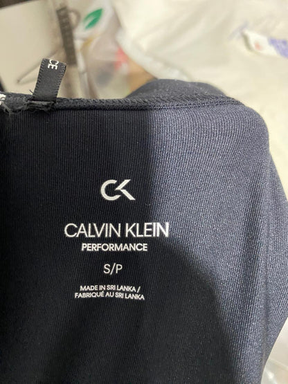 CALVIN KLEIN |S| WAIST 26| PERFORMANCE LEGGINGS / LOGO WAISTBAND PANTS