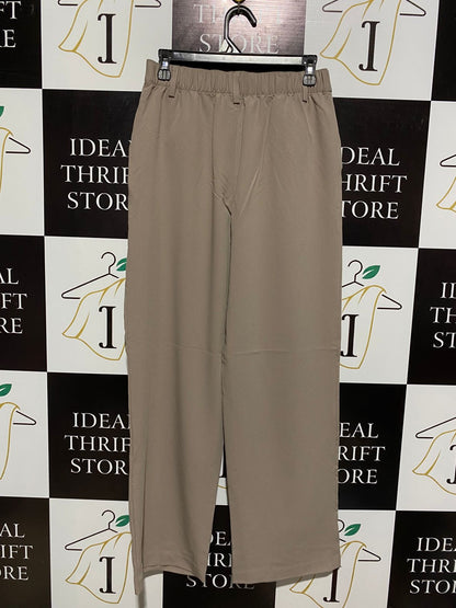 ANKO |M| WAIST 28| TAILORED TAUPE WIDE-LEG TROUSERS