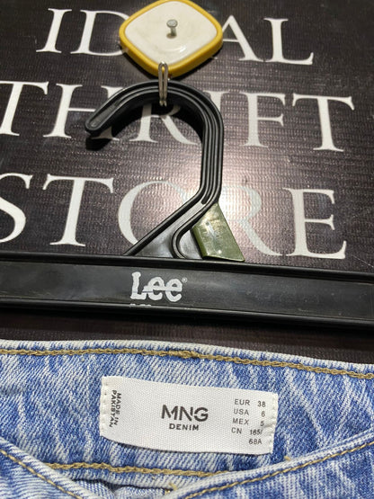 MNG DENIM |L| WAIST 30| SLEEK ONYX CARGO PANTS