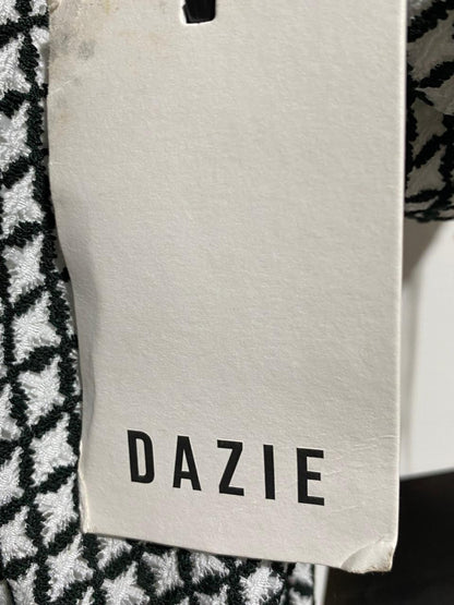 DAZIE |M| BUST 16| MIDNIGHT DIAMOND GEOMETRIC MAXI DRESS