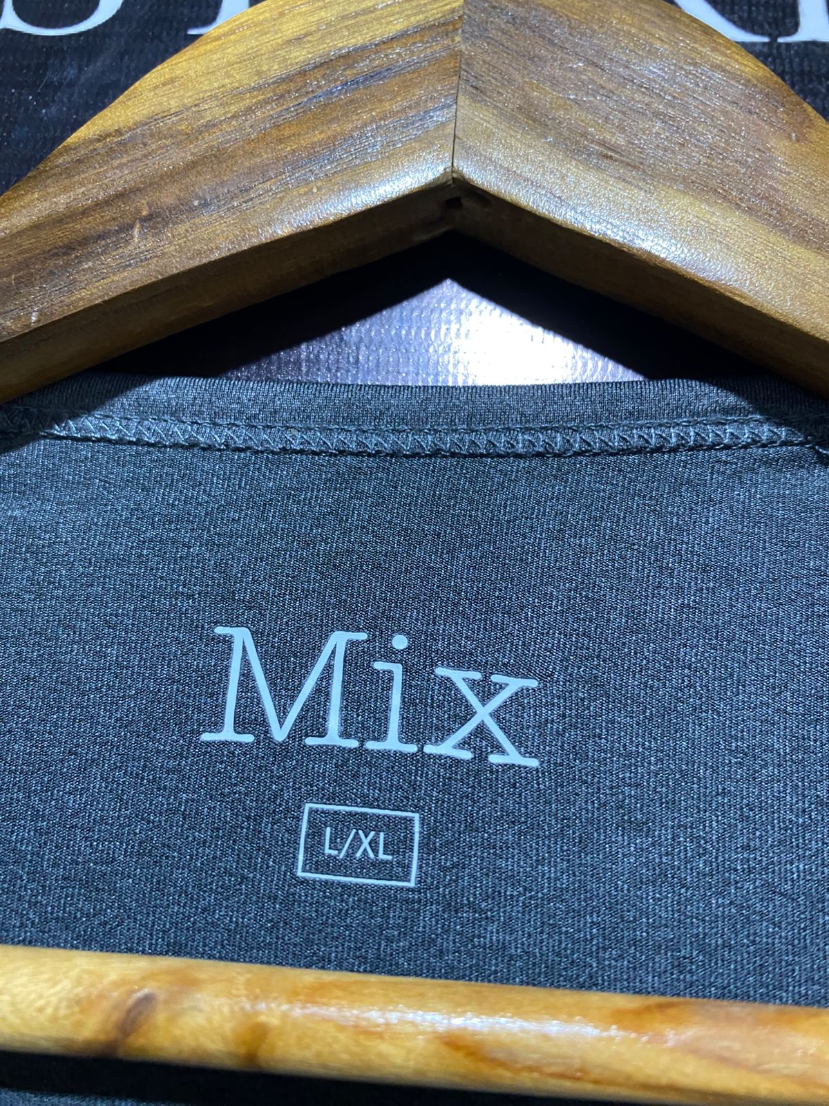 MIX |L| BUST 21| VERSATILE CHARCOAL GREY ACTIVE T SHIRT