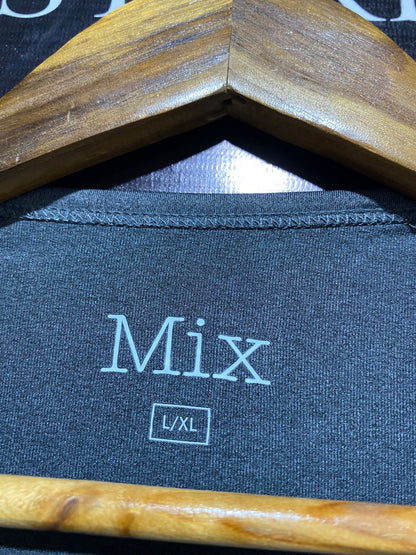 MIX |L| BUST 21| VERSATILE CHARCOAL GREY ACTIVE T SHIRT
