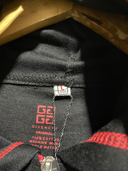 GIVENCHY |L| B6| WOMEN’S BLACK AND RED PERFORMANCE TRACKSUIT