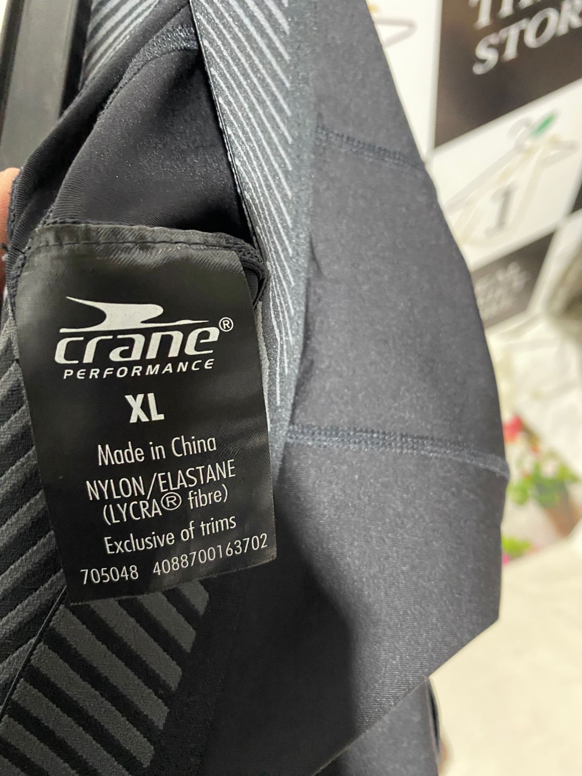 CRANE |XL| WAIST 31| C6|  Ten Thousand Men's Full Length Compression Tights