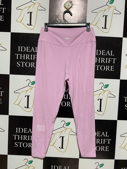 STAX |M| WAIST 28| PINK HIGH WAIST LEGGINGS TROUSER