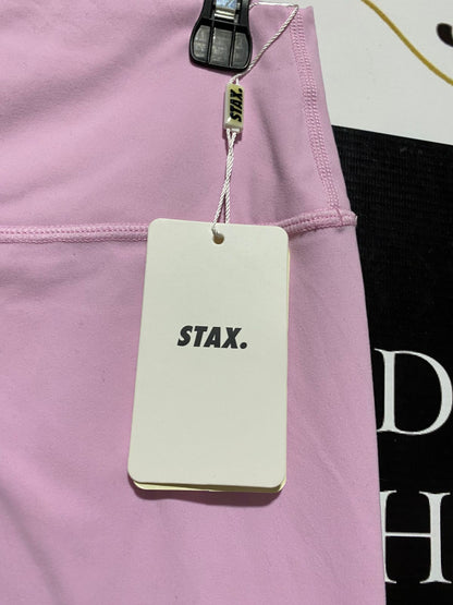 STAX |M| WAIST 28| PINK HIGH WAIST LEGGINGS TROUSER