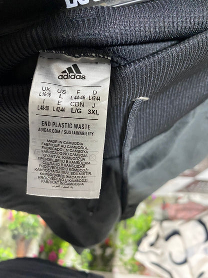 ADIDAS |L| WAIST 33| WOMEN’S LUXURY VELOUR JOGGERS - SOFT PLUSH TEXTURE