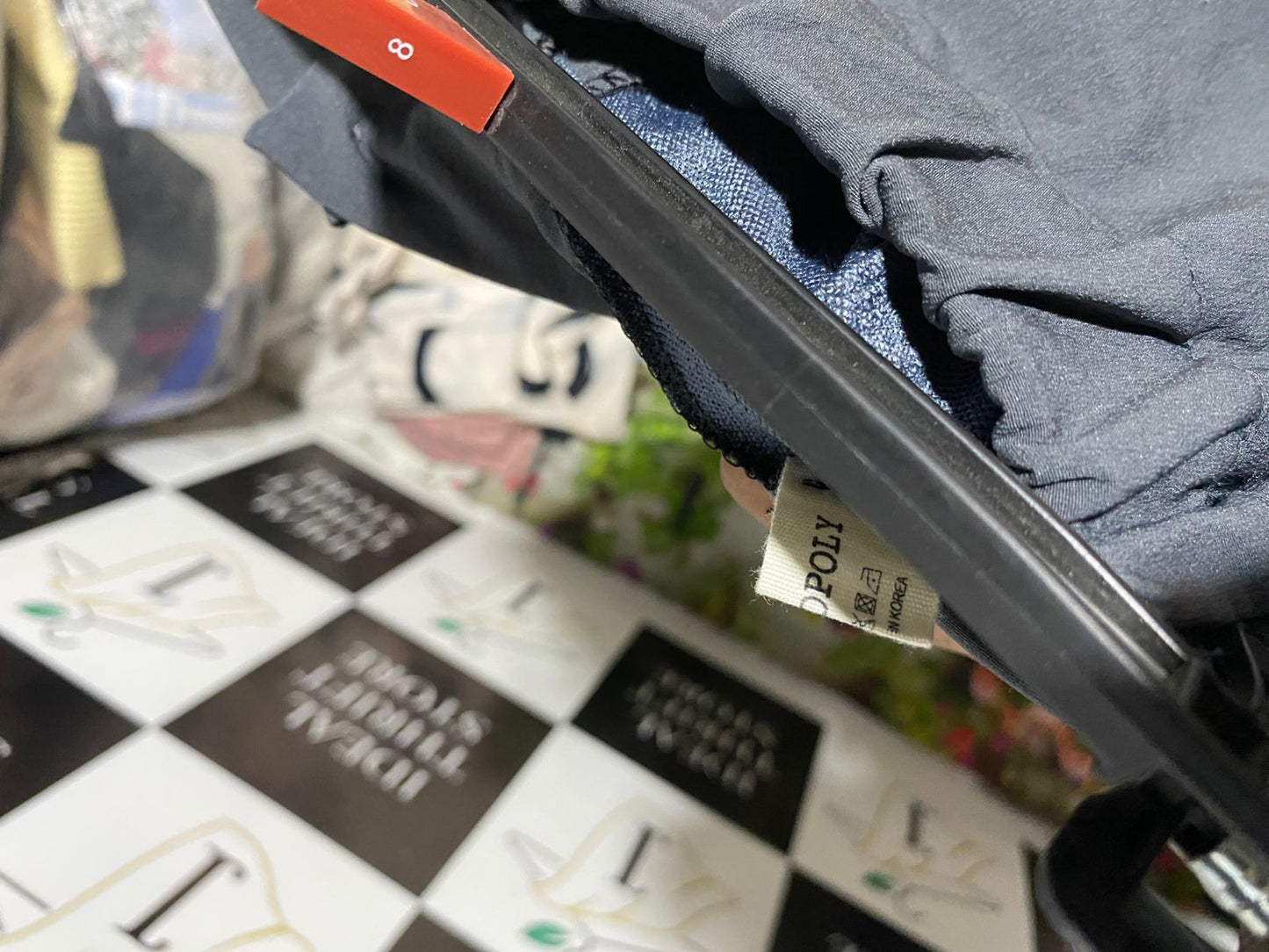 MONOPOLY |M| WAIST 28| PREMIUM CHARCOAL GREY WIDE-LEG CARGO TROUSERS