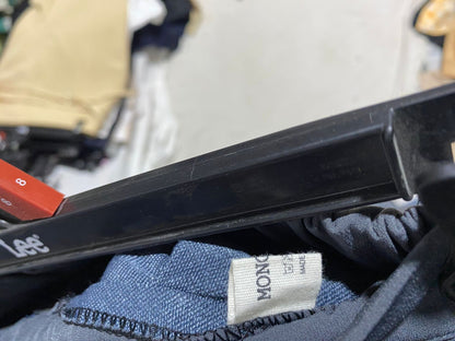 MONOPOLY |M| WAIST 28| PREMIUM CHARCOAL GREY WIDE-LEG CARGO TROUSERS