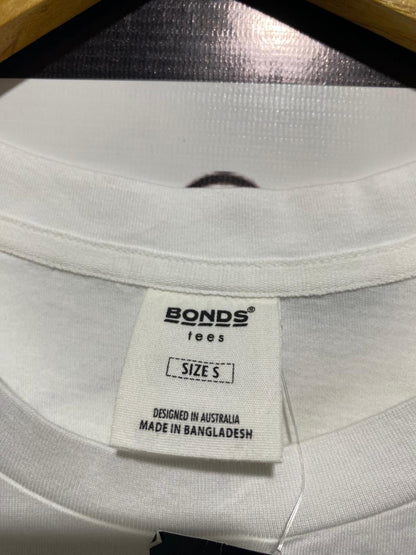 BOODS TEES |S| BUST 17| WOMEN’S CLASSIC CREW NECK T-SHIRT - CRISP WHITE COTTON BLEND